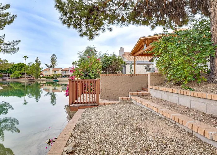 < 1/2 Mi To Golf! Lakefront Oasis W/ Dock * Mesa